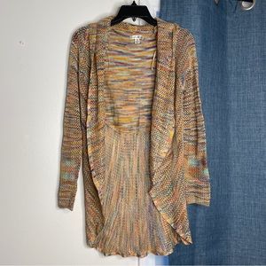 Bright Multi-colored Cardigan, Size S